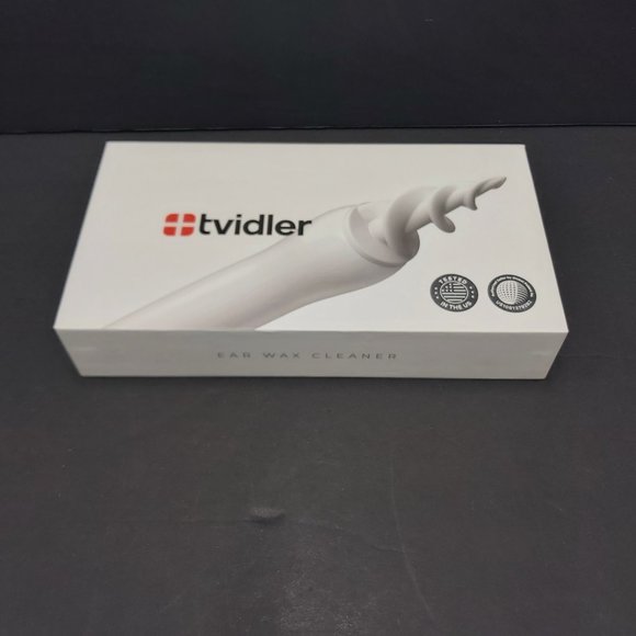 TVIDLER Ear Wax Cleaner Ergonomic with 6 Medical Grade Silicone Tips New in Box - Picture 3 of 11